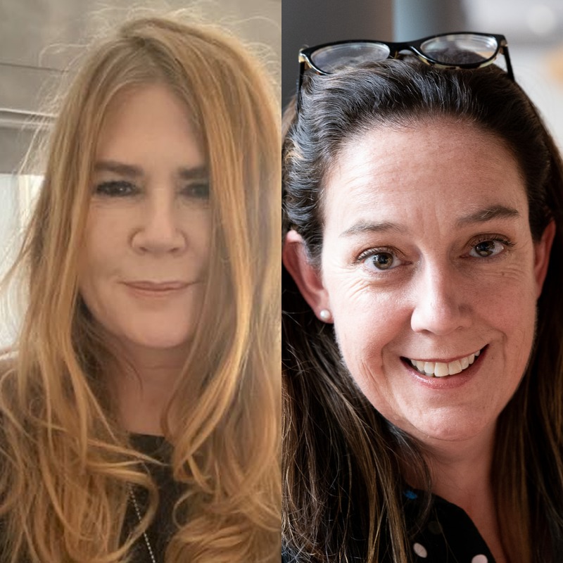 Rachel Edwards and Alice Benton